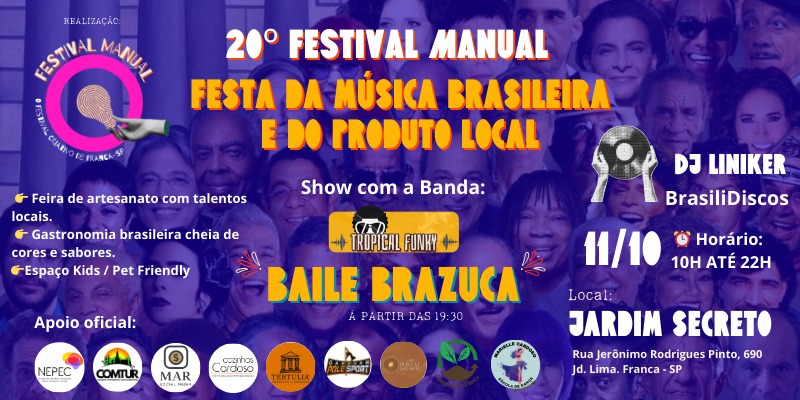 Festival Manual - Festa da Música Brasileira e do Produto Local