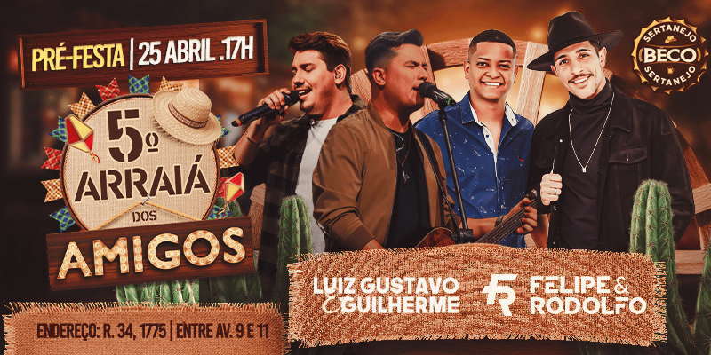 Pré Festa 5º Arraiá dos Amigos