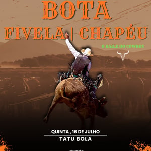 Bota Fivela Chapéu