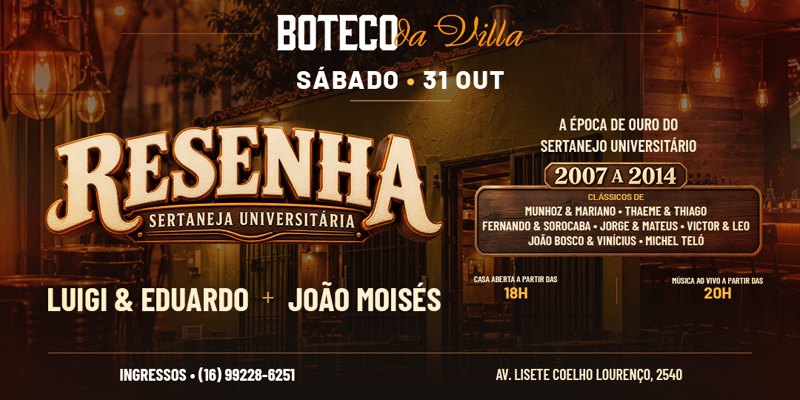 Resenha Sertanejo Universitário