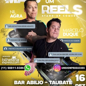 NIL AGRA E MARCELO DUQUE EM TAUBATE