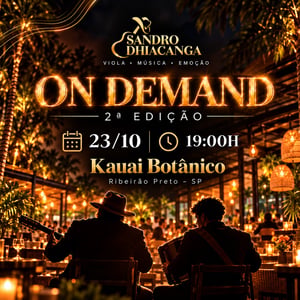 ON DEMAND – 2ª EDIÇÃO | SANDRO DHIACANGA
