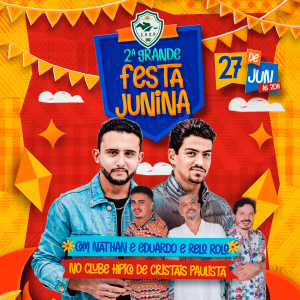 2° Grande Festa Junina - CHCP