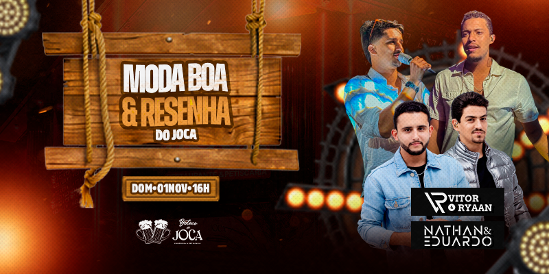 Resenha do joca Nathan e Eduardo Vitor e Ryaan