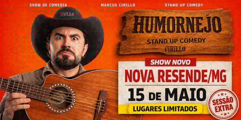 MARCUS CIRILLO em NOVA RESENDE - MG (Sessão Extra)