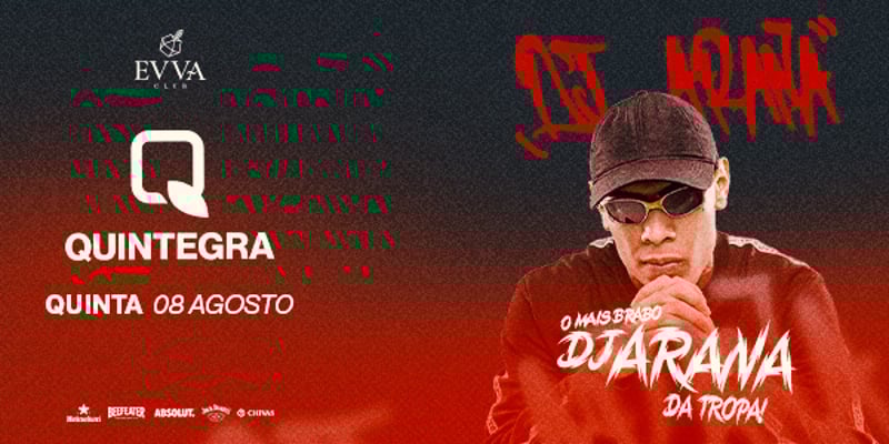 Quintegra convida Dj Arana - Evva Club