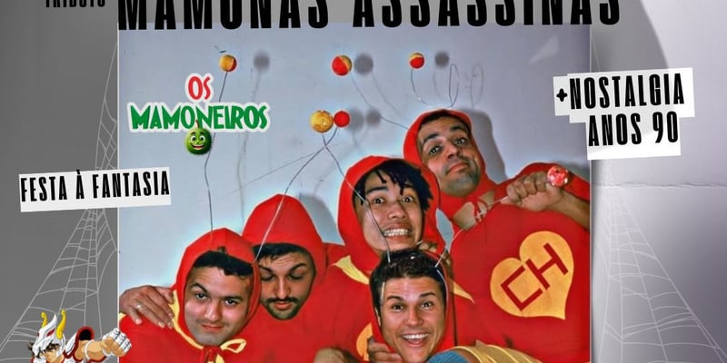 Halloween com Tributo Mamonas Assassinas - Os Mamoneiros (Festa a Fantasia)