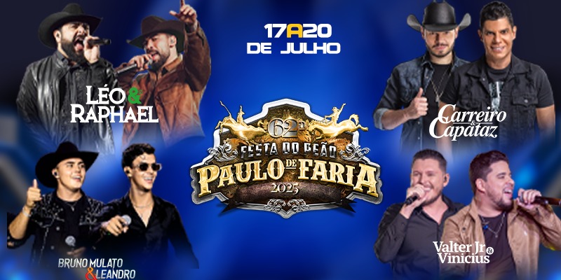 62ª Festa do peão de Paulo de Faria