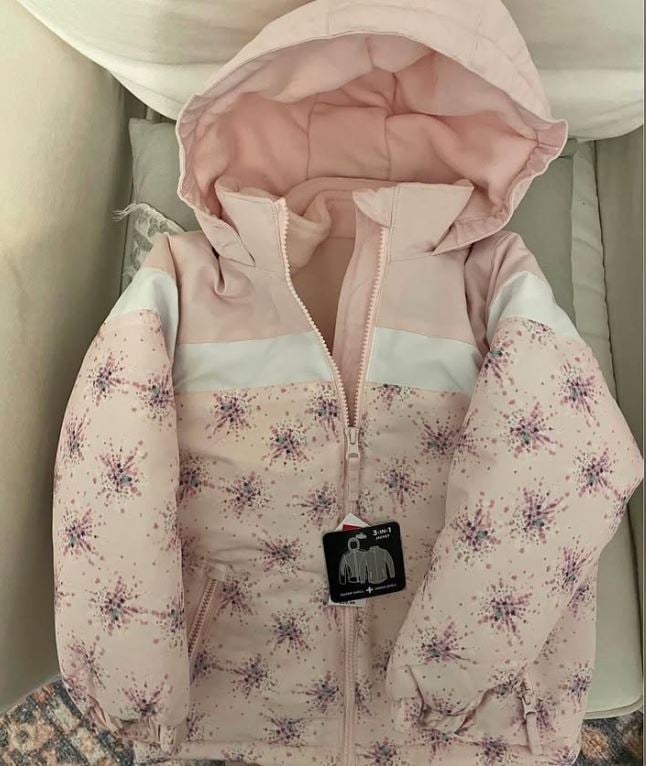 Kids 5T winter jacket-Girls