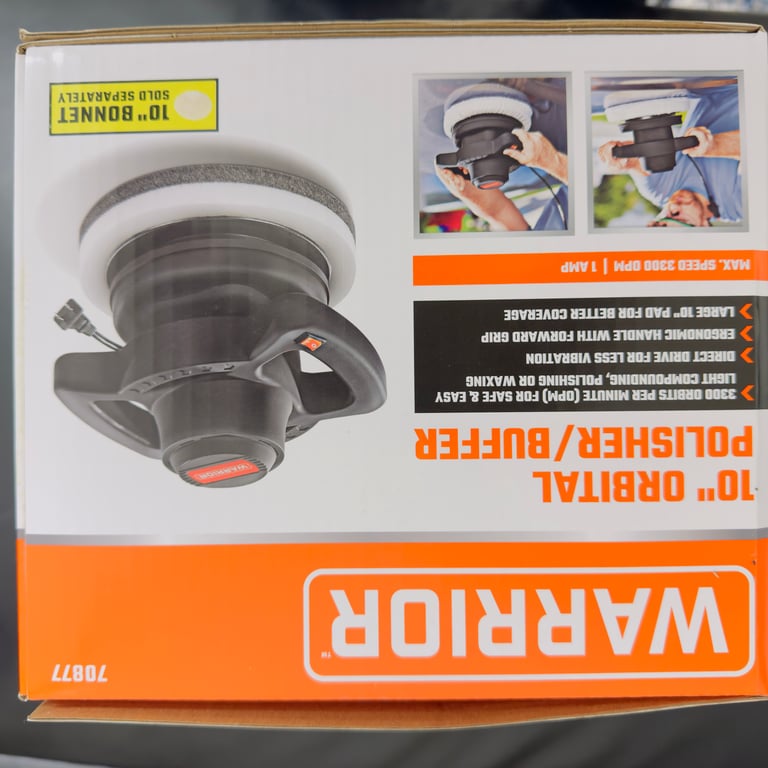 10 inch polisher- warrior