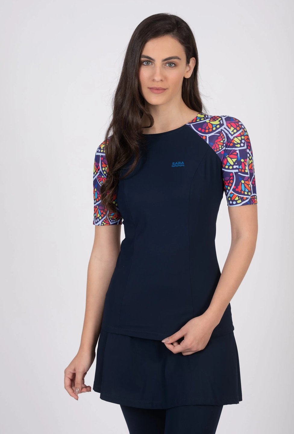 שיק צנוע קצר עלים צבעוני - Thumbnail 3