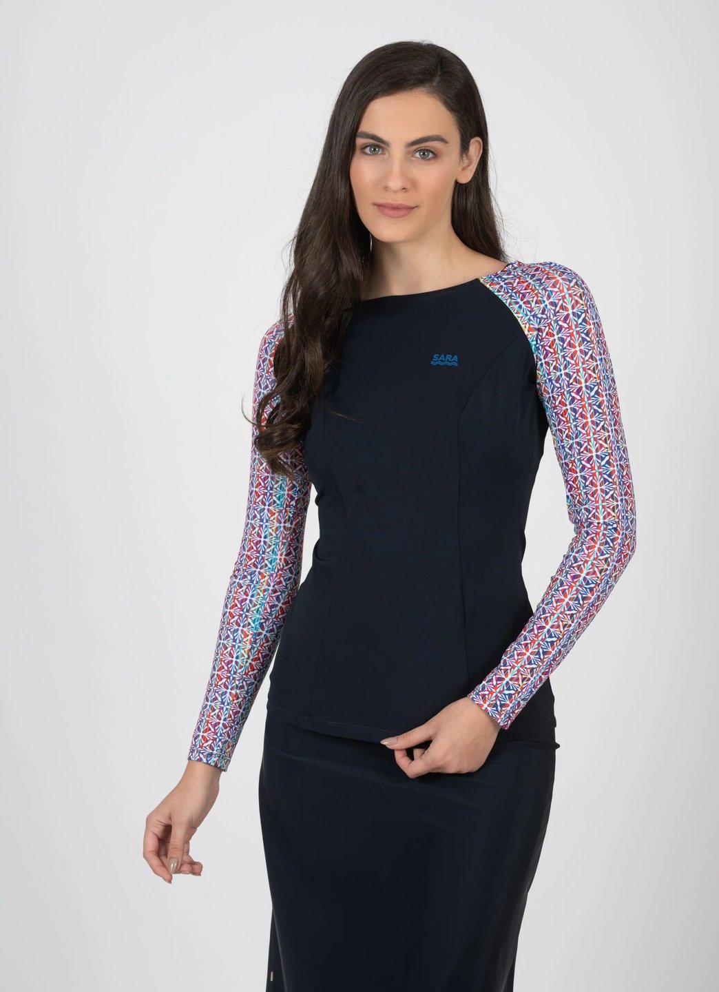 שיק צנוע ארוך ויטראז - Thumbnail 2