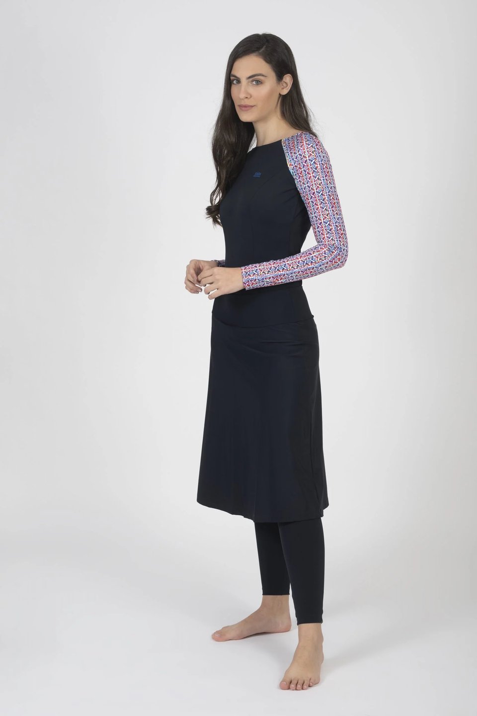 שיק צנוע ארוך ויטראז - Thumbnail 3