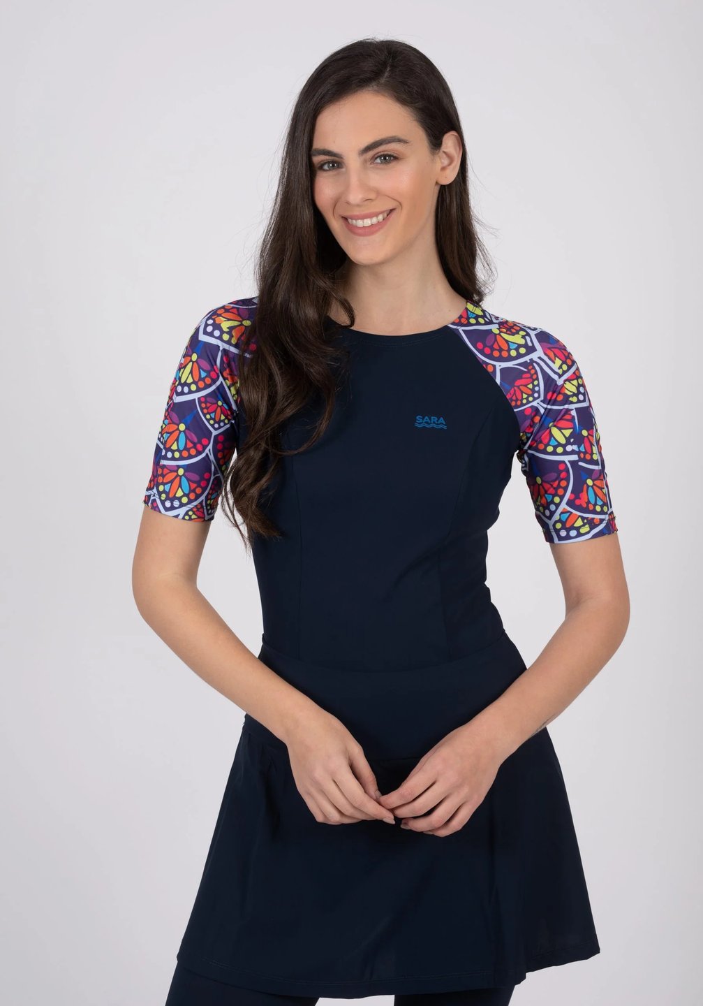 שיק צנוע קצר עלים צבעוני - Thumbnail 2