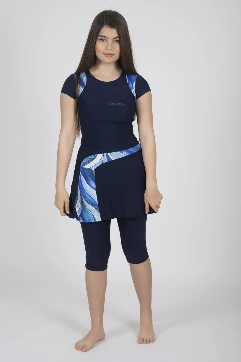 דגם טניס כחול ים - Thumbnail 2