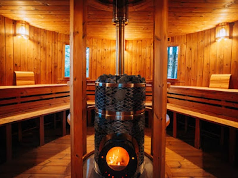 Roundhouse Sauna at The Wildwood Spa