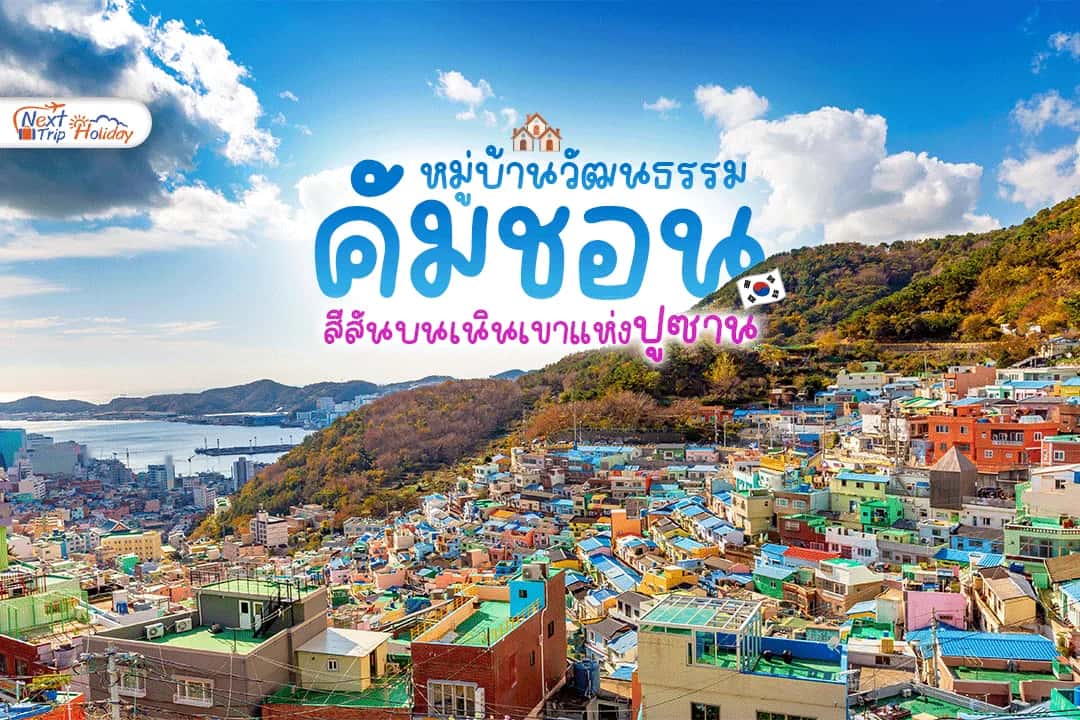 หมู่บ้านวัฒนธรรมคัมชอน สีสันบนเนินเขาแห่งปูซานที่ไม่ได้มีดีแค่จุดถ่ายรูป