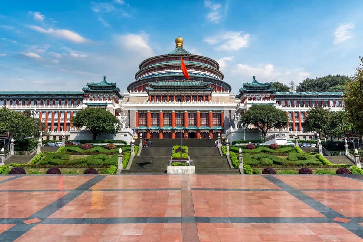 มหาศาลาประชาคมฉงชิ่ง, Chongqing-Great-Hall-of-the People