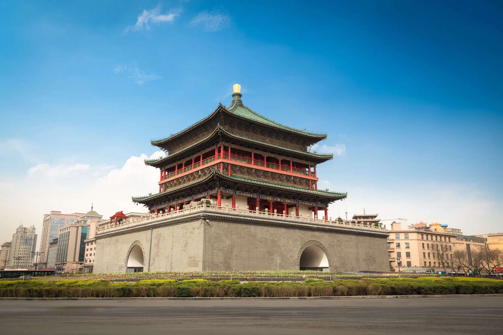 หอระฆังเมืองซีอาน, Xian Bell Tower