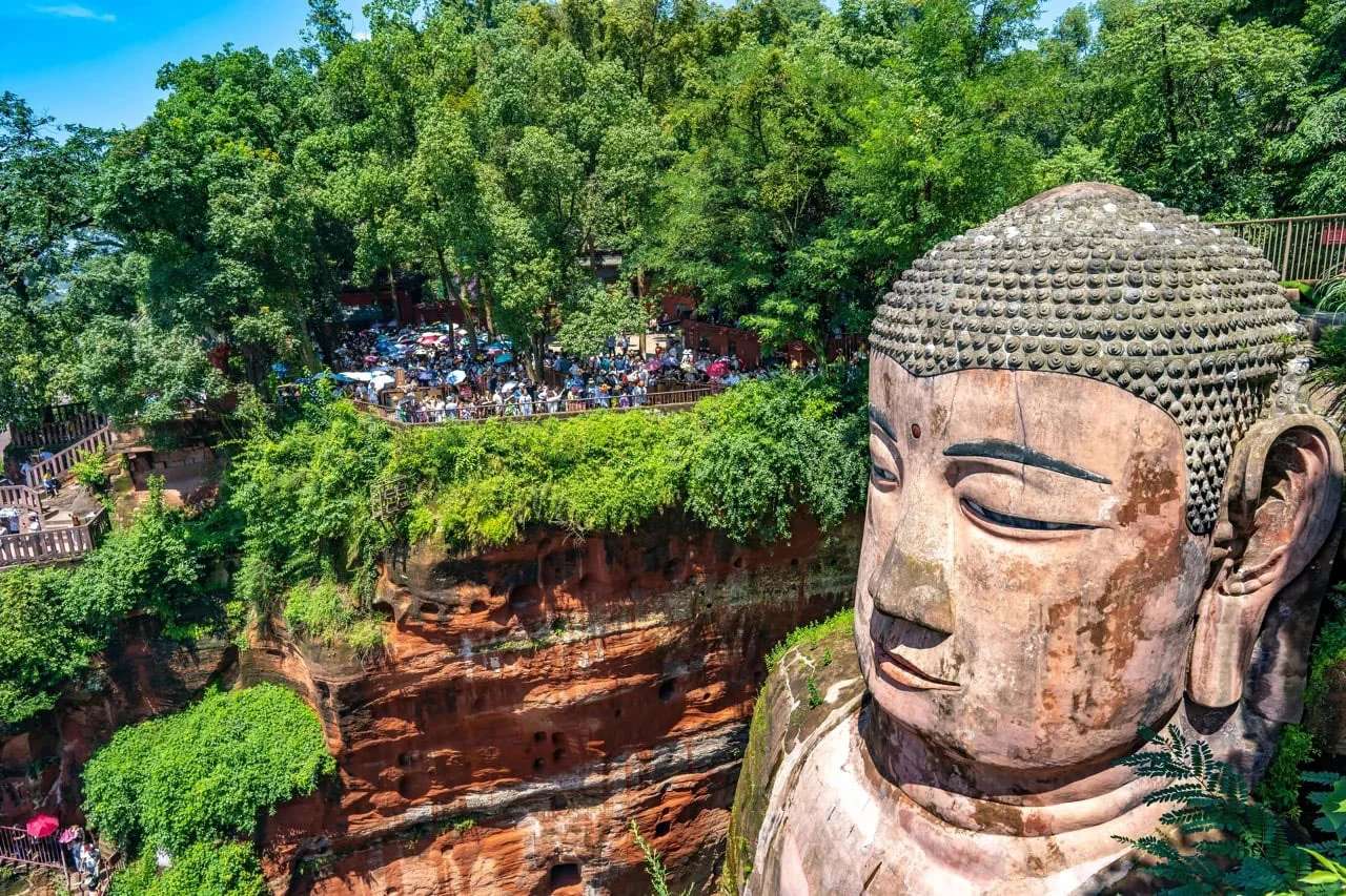 หลวงพ่อโตเล่อซาน, Leshan-Giant-Buddha