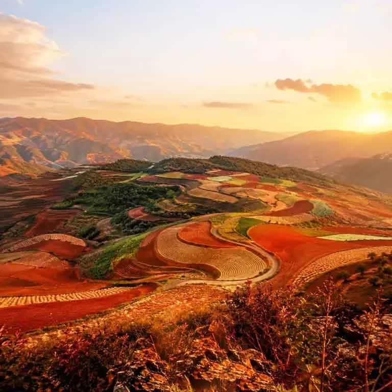 Dongchuan Red Land คุนหมิง จีน