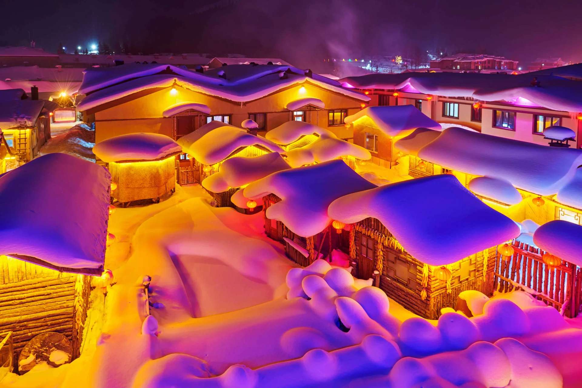 Dream Home Snow Town ฮาร์บิน จีน
