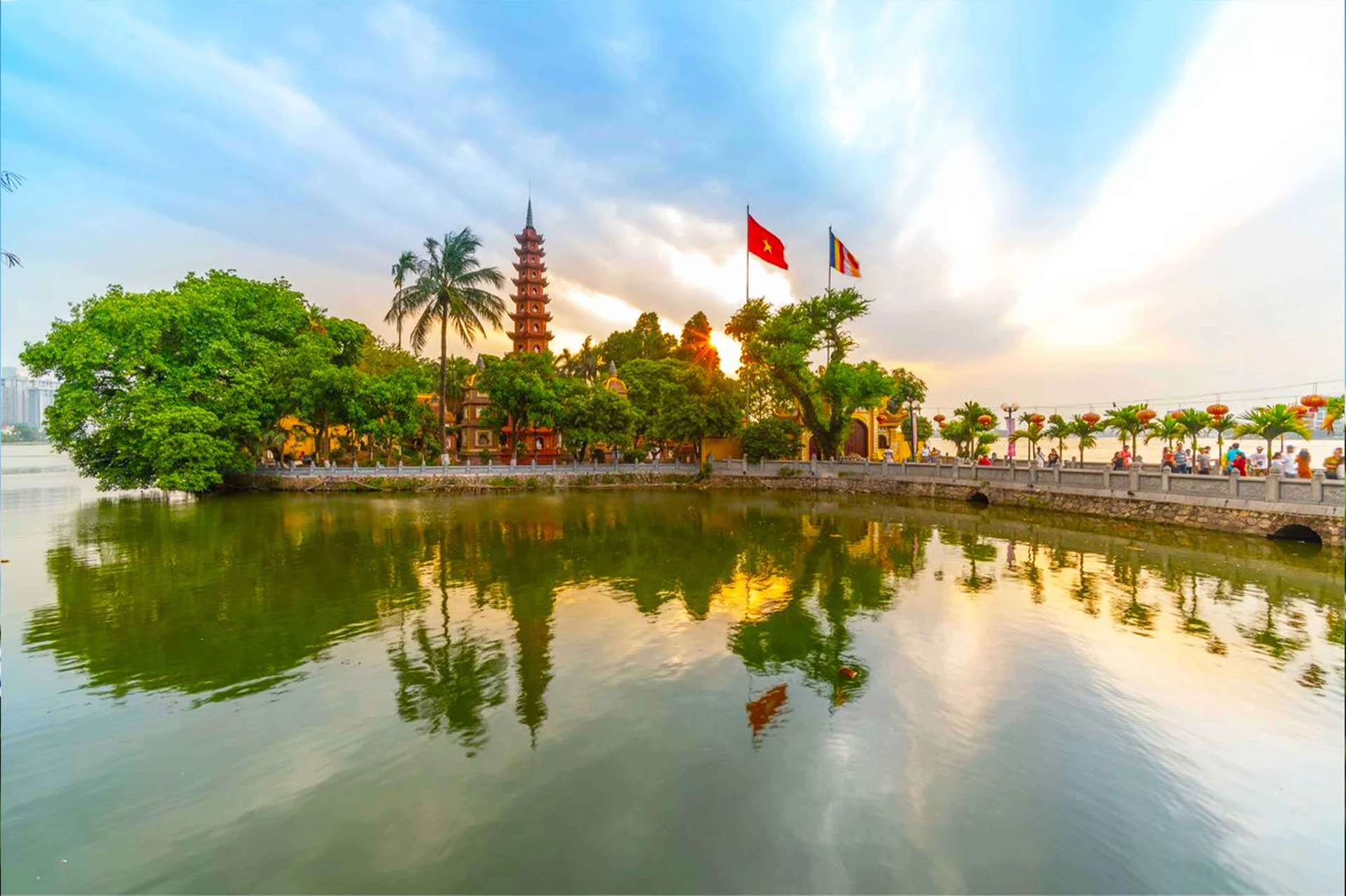 Tran Quoc Pagoda เว้ เวียดนาม