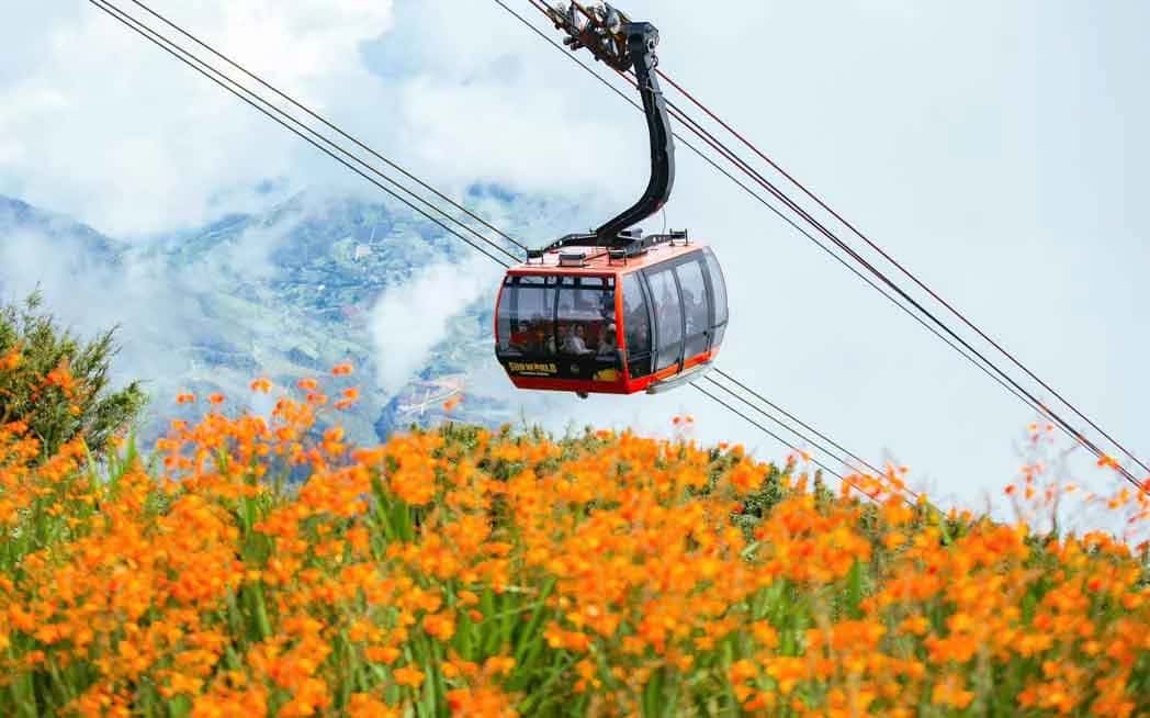 Fansipan Cable Car ซาปา เวียดนาม