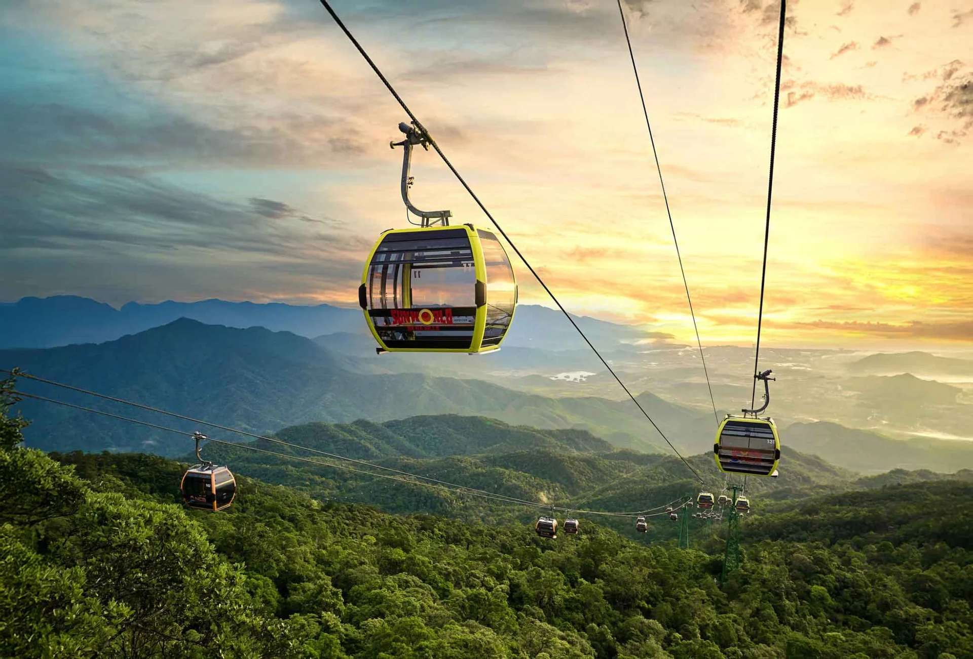 Ba Na Hills Cable Car ดานัง เวียดนาม