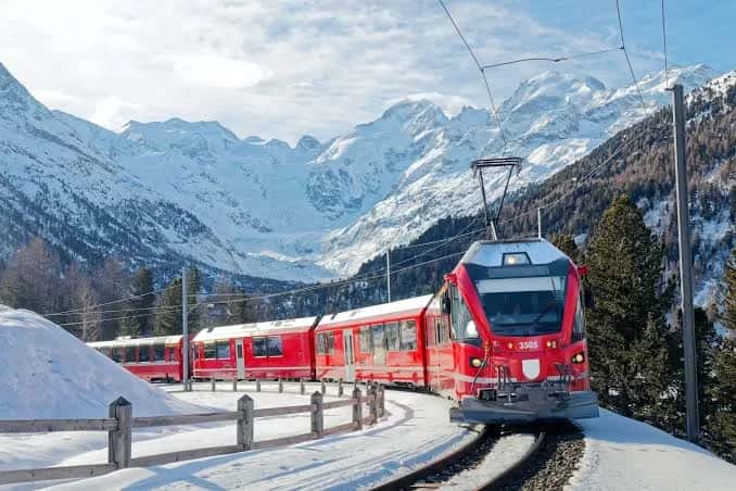Bernina Express สวิตเซอร์แลนด์