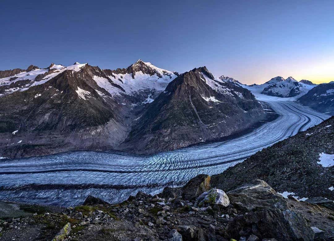 Aletsch Glacier สวิตเซอร์แลนด์