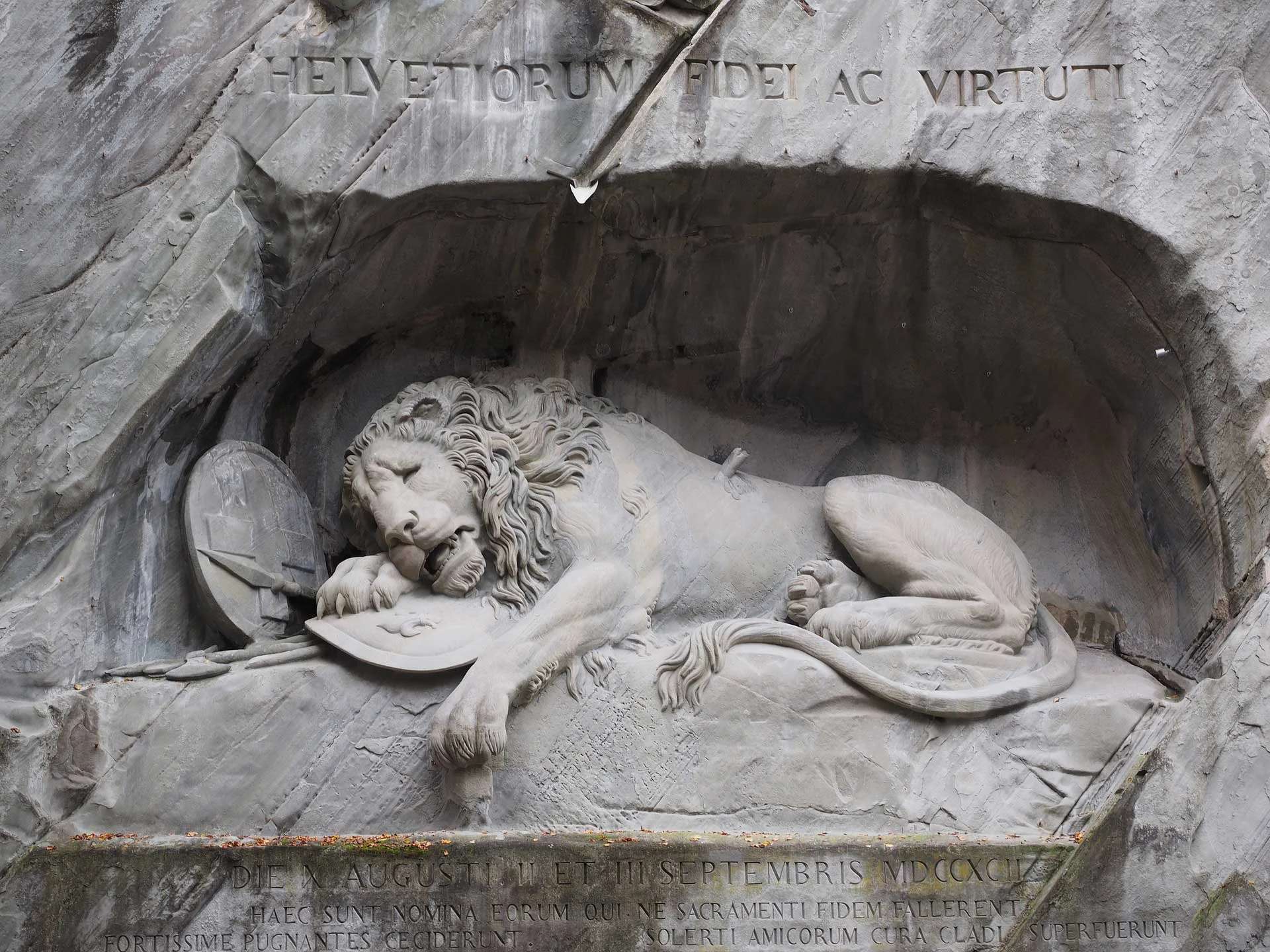 Lion Monument ลูเซิร์น สวิตเซอร์แลนด์