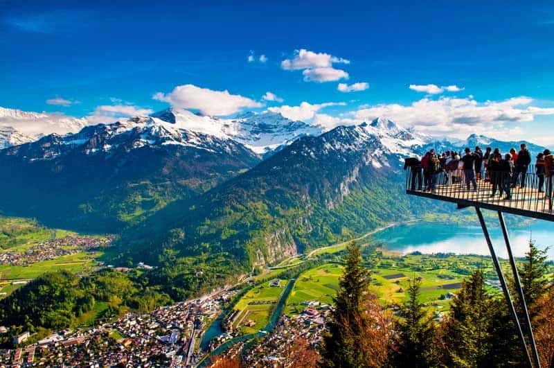 Harder Kulm อินเทอร์ลาเก้น สวิตเซอร์แลนด์