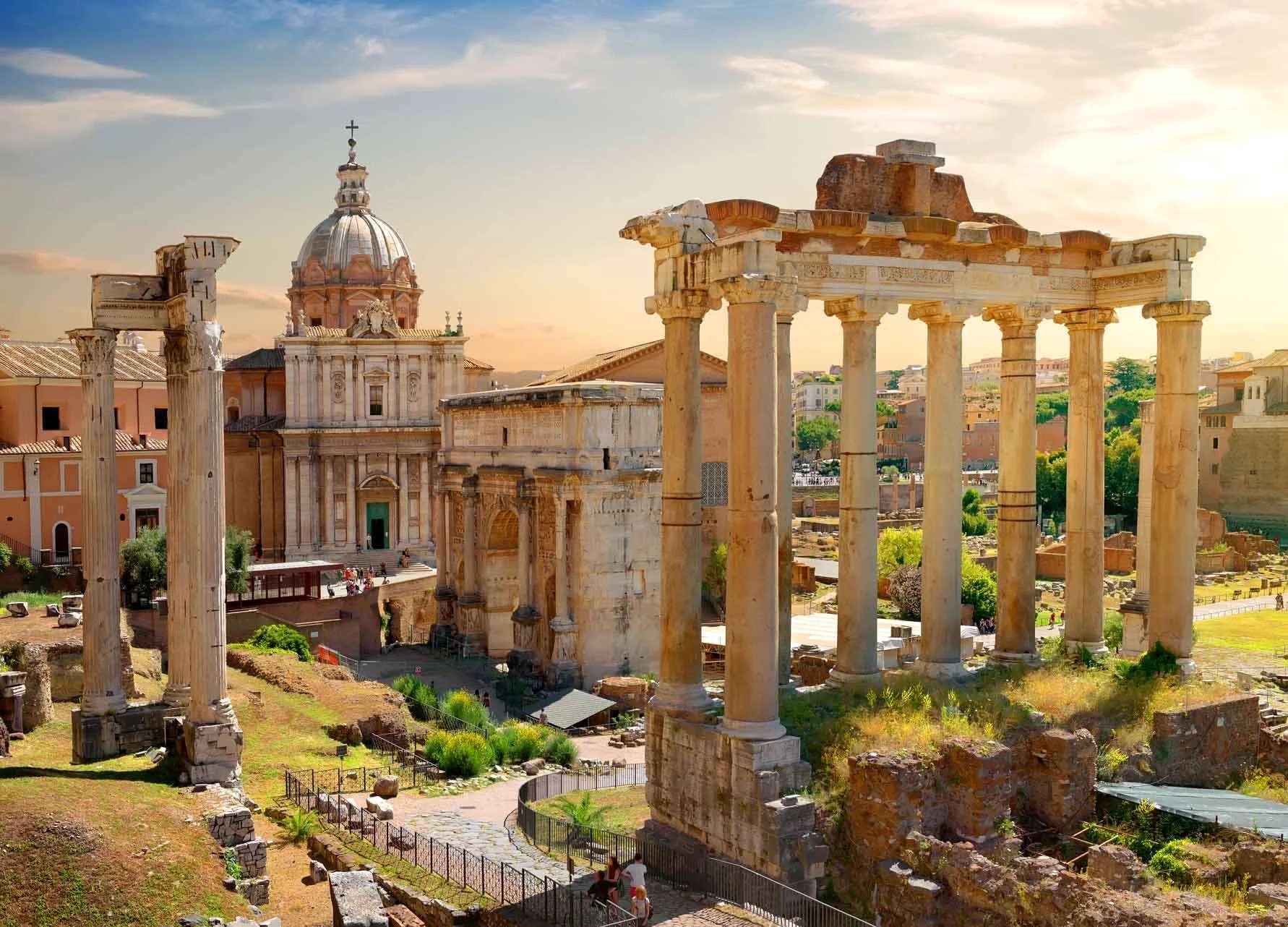 Roman Forum โรม อิตาลี