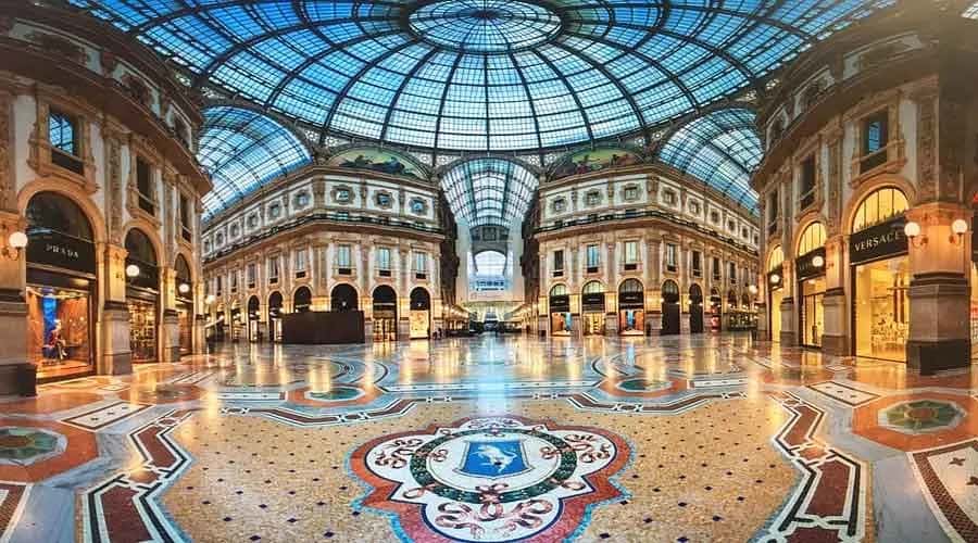 Galleria Vittorio Emanuele II มิลาน อิตาลี