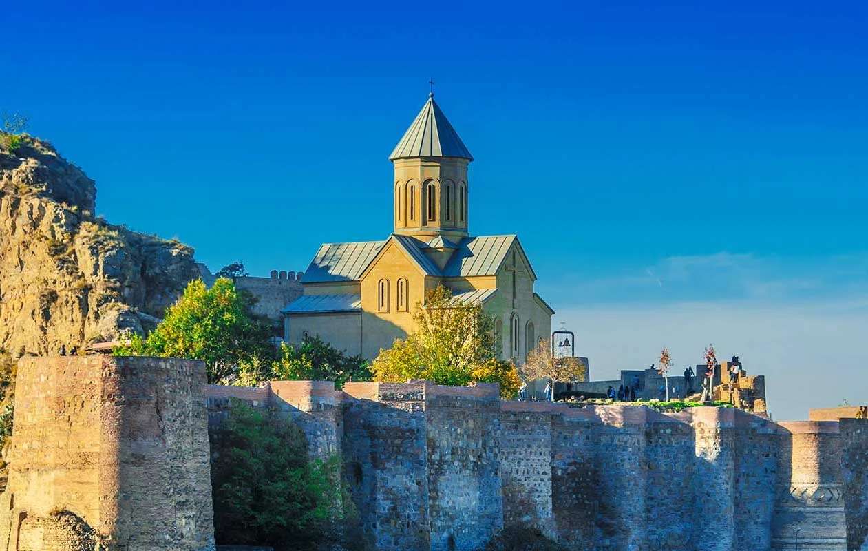 Narikala Fortress ทบิลิซี จอร์เจีย
