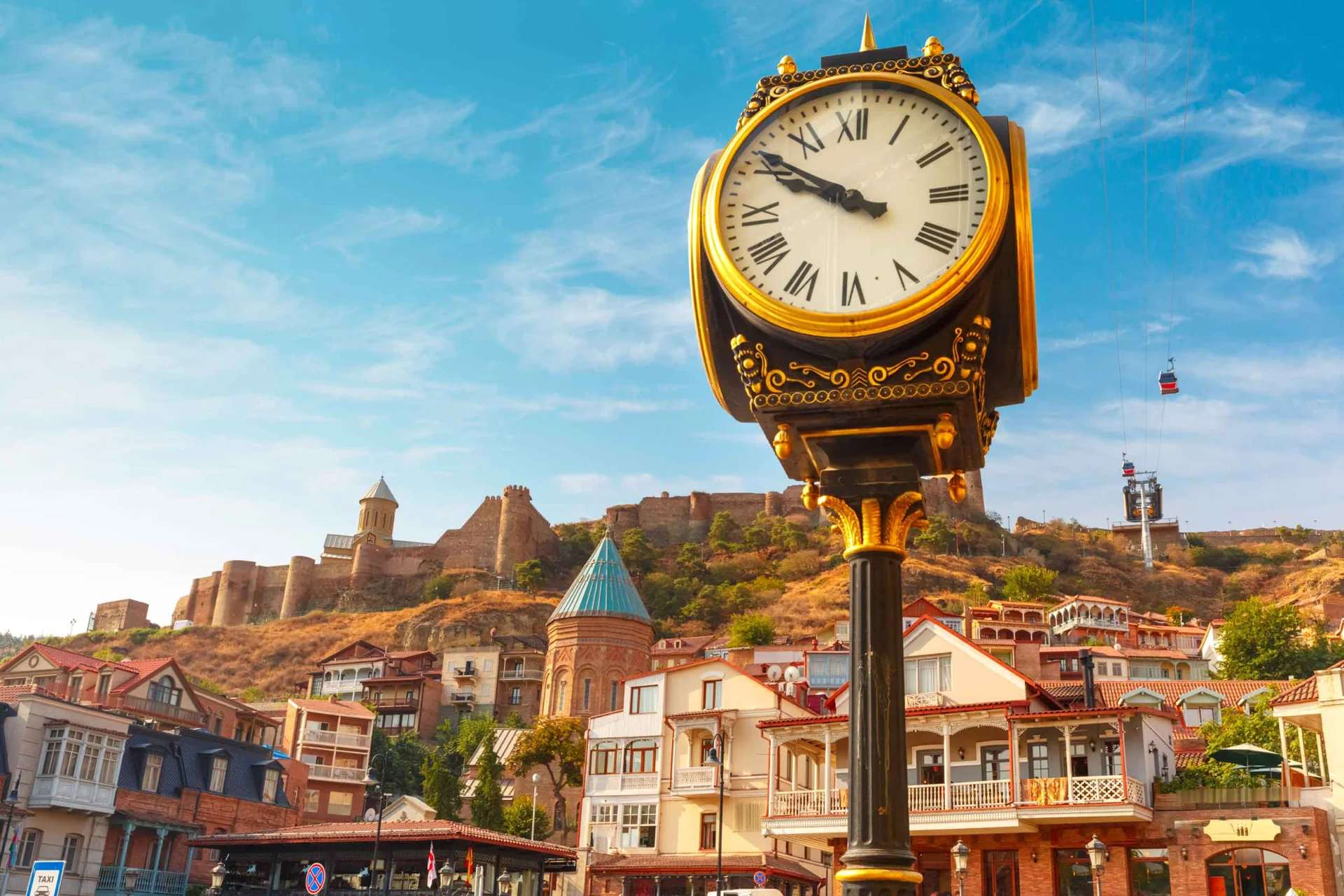 Tbilisi Clock Tower ทบิลิซี จอร์เจีย