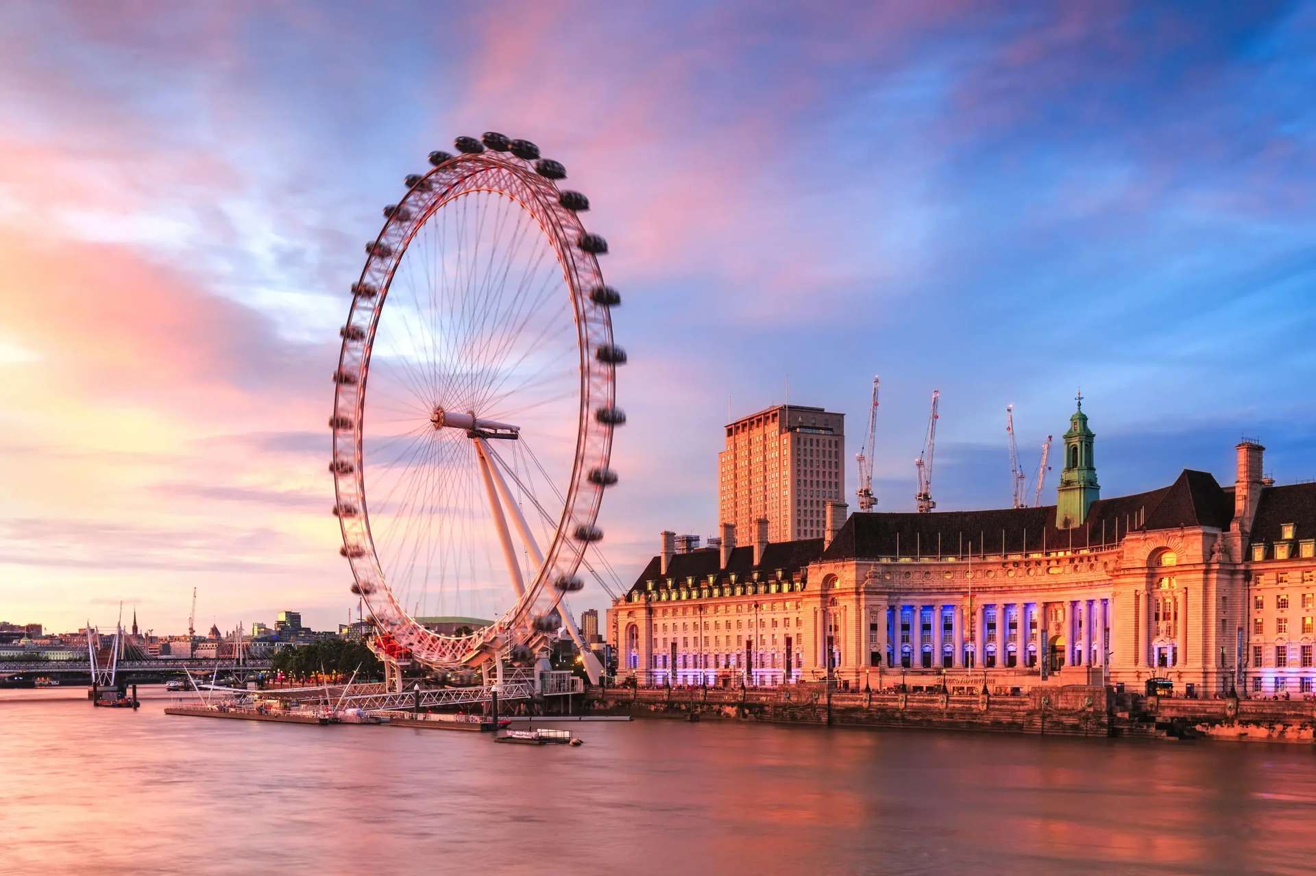 London Eye ลอนดอน สหราชอาณาจักร - อังกฤษ