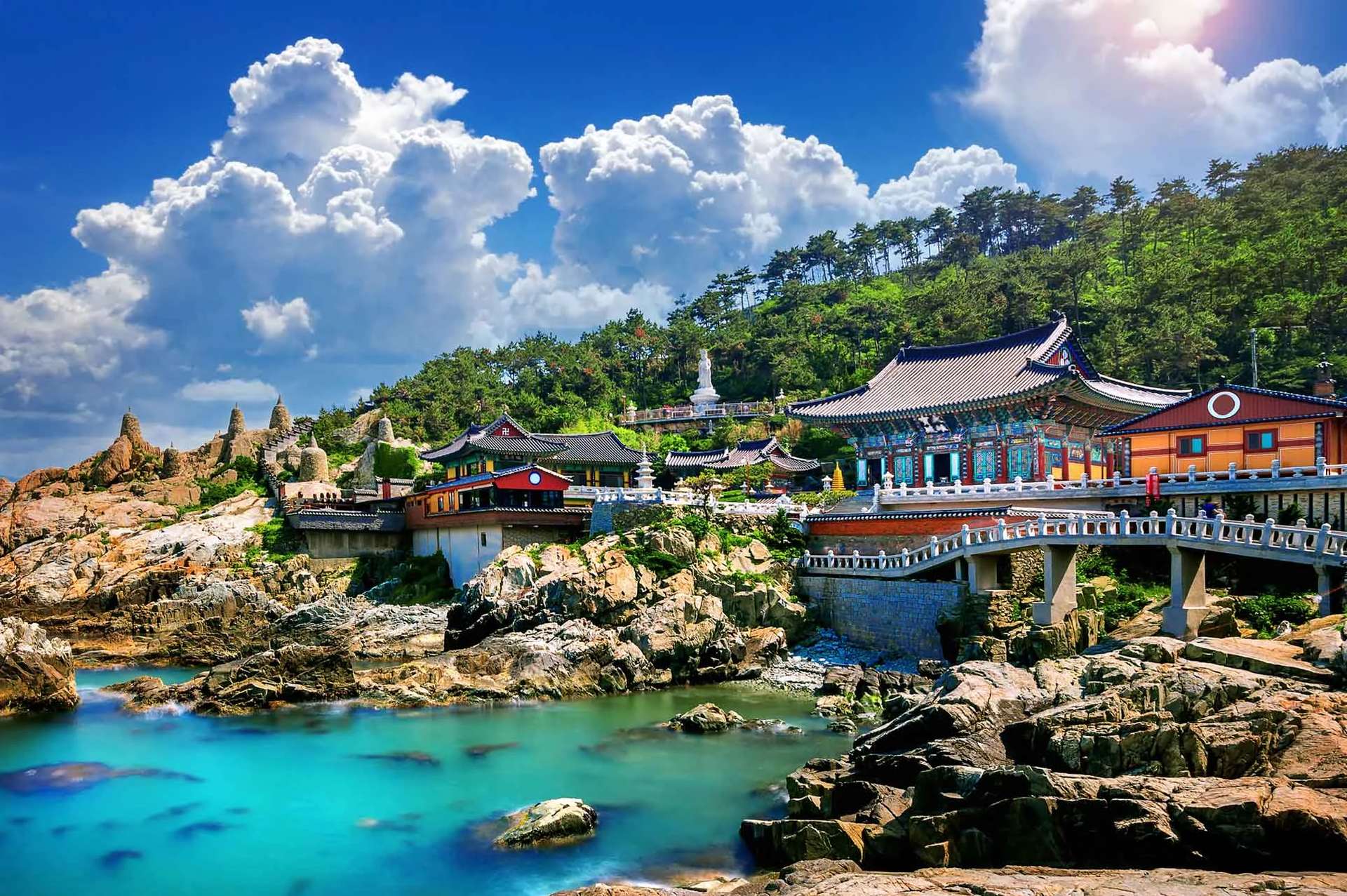 Haedong Yonggungsa Temple ปูซาน เกาหลีใต้