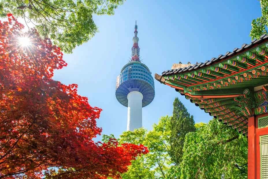 N Seoul Tower โซล เกาหลีใต้