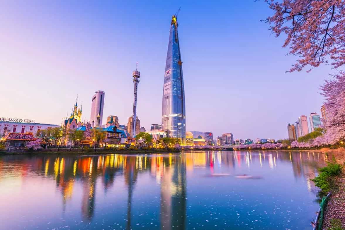 Lotte World Tower โซล เกาหลีใต้
