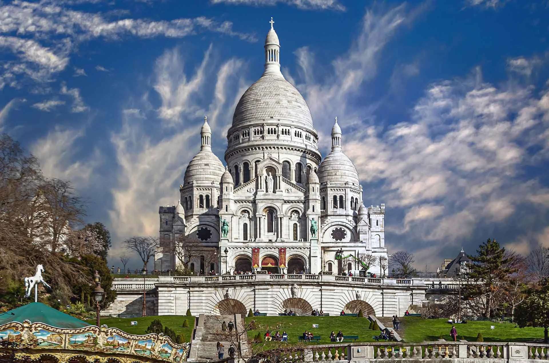 Sacré-Cœur ปารีส ฝรั่งเศส