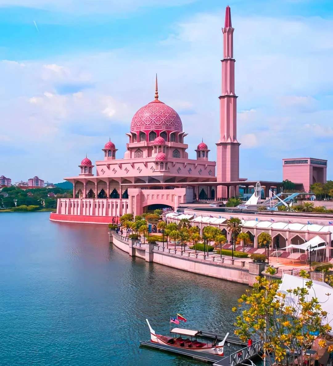Putra Mosque ปุตราจายา มาเลเซีย