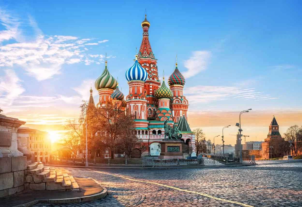 Saint Basil's Cathedral มอสโคว์ รัสเซีย