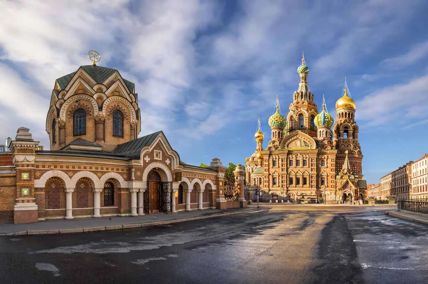 Church of the Savior on Spilled Blood เซนต์ปีเตอร์สเบิร์ก รัสเซีย