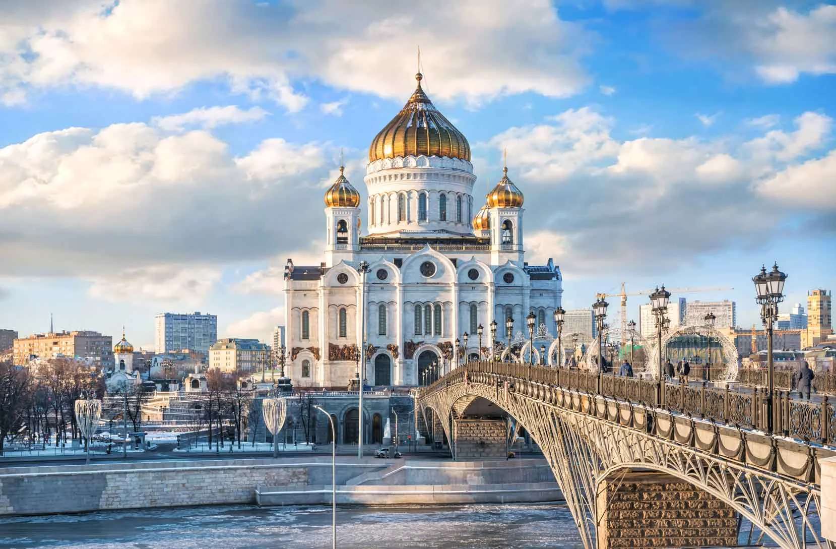 Cathedral of Christ the Saviour มอสโคว์ รัสเซีย