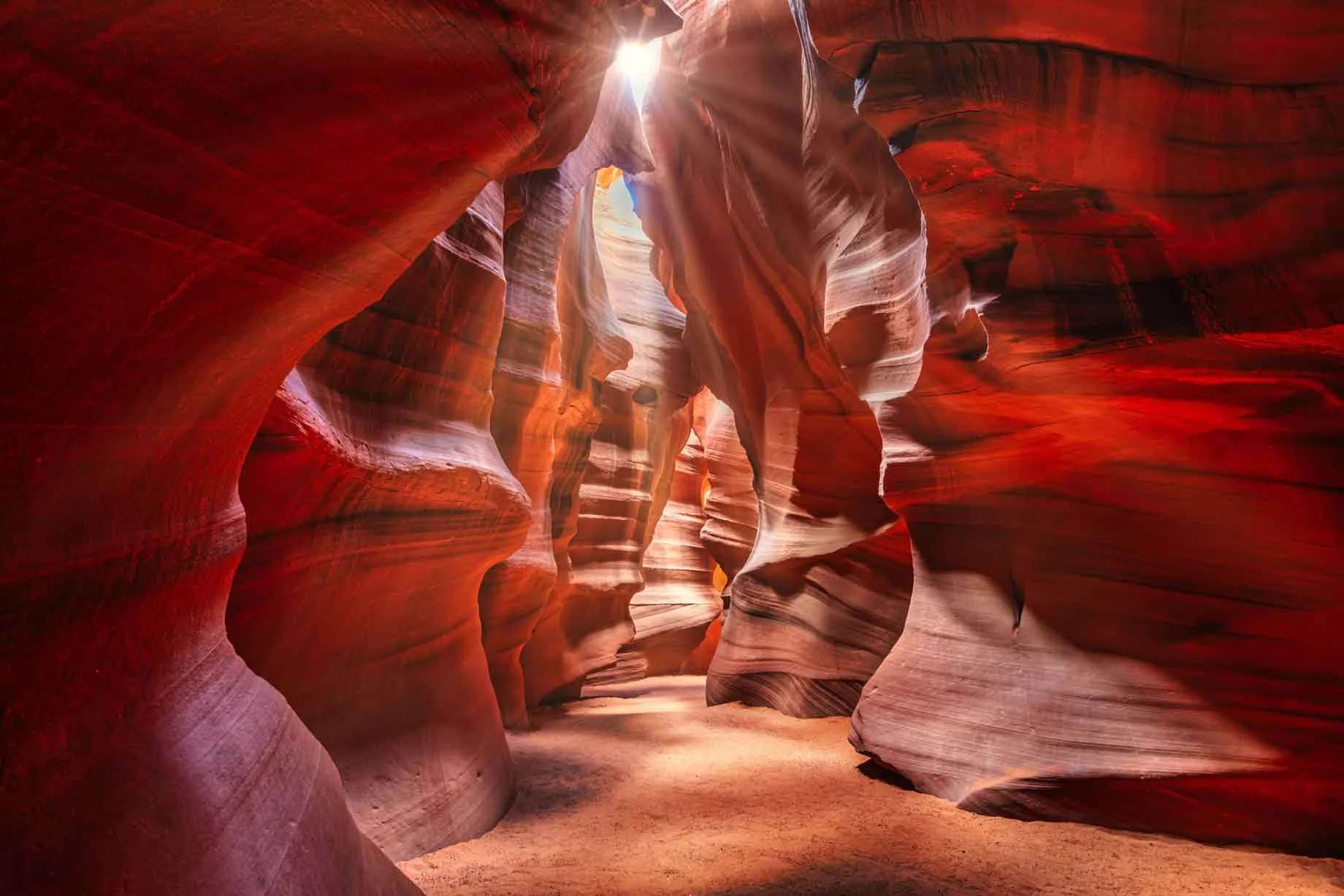 Antelope Canyon แอริโซนา สหรัฐอเมริกา