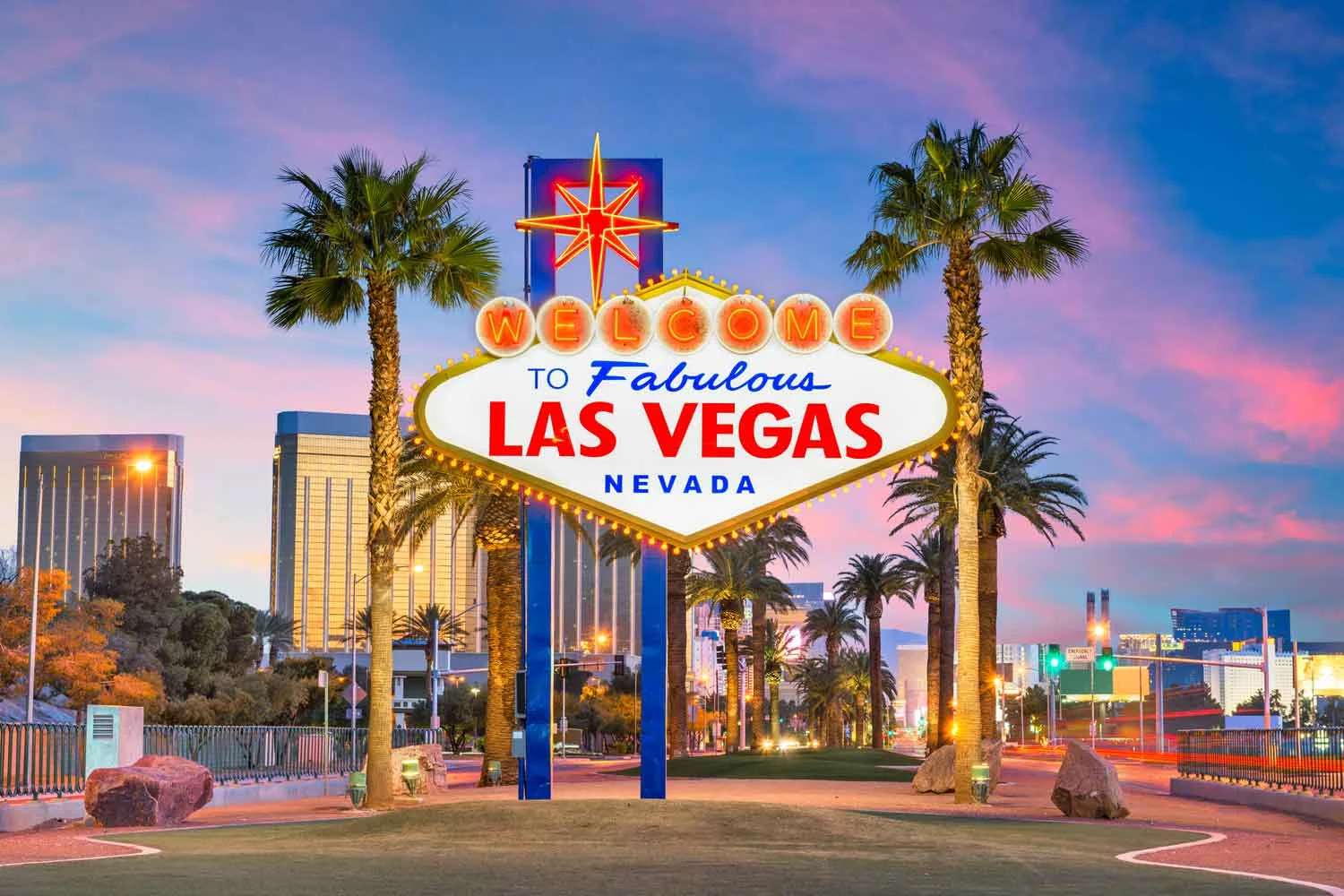 Welcome to Fabulous Las Vegas Sign ลาสเวกัส สหรัฐอเมริกา