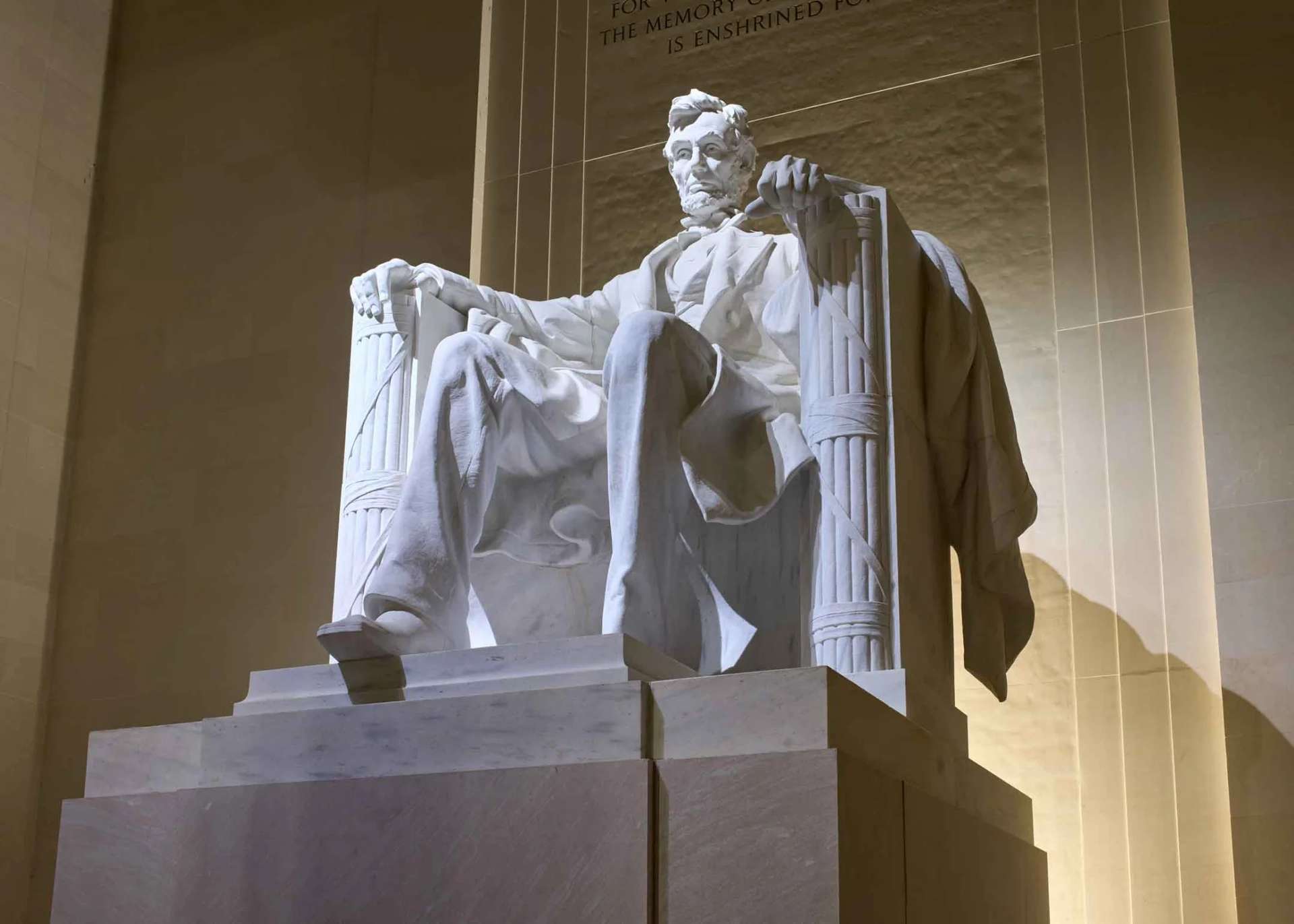 Lincoln Memorial วอชิงตัน ดี.ซี. สหรัฐอเมริกา