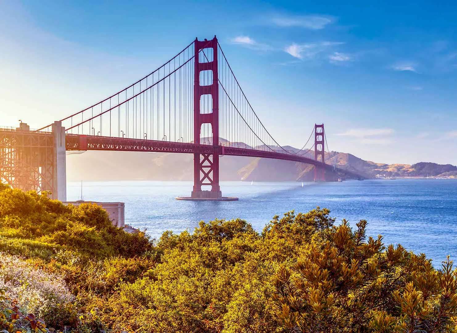 Golden Gate Bridge ซานฟรานซิสโก สหรัฐอเมริกา